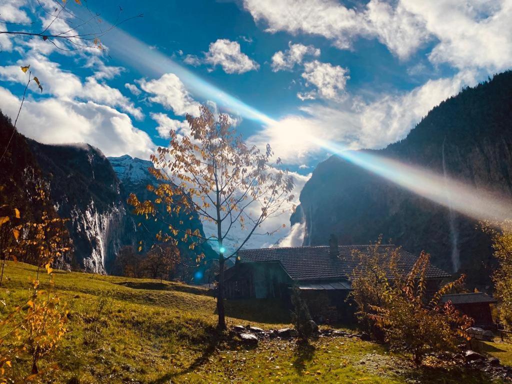 Chalet Baergstaeger Lauterbrunnen Exteriör bild